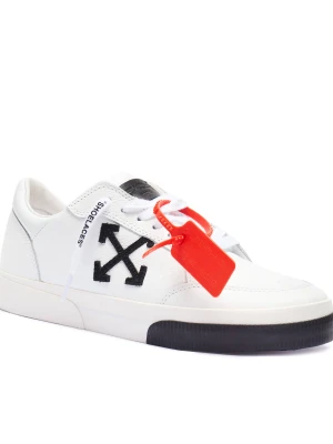 OFF-WHITE Skórzane sneakersy NEW LOW VULCANIZED