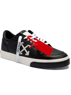OFF-WHITE Skórzane sneakersy NEW LOW VULCANIZED