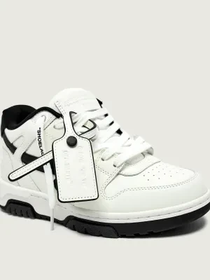 OFF-WHITE Skórzane sneakersy OUT OF OFFICE