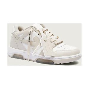 OFF-WHITE Skórzane sneakersy OUT OF OFFICE