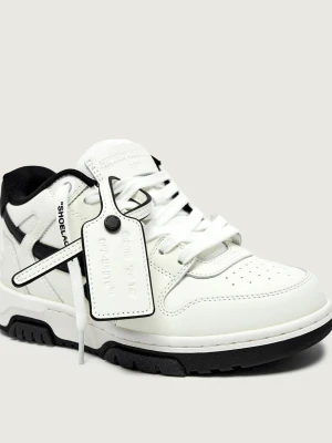 OFF-WHITE Skórzane sneakersy OUT OF OFFICE