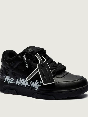 OFF-WHITE Skórzane sneakersy OUT OF OFFICE FOR WALKING