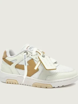 OFF-WHITE Skórzane sneakersy SLIM OUT OF OFFICE