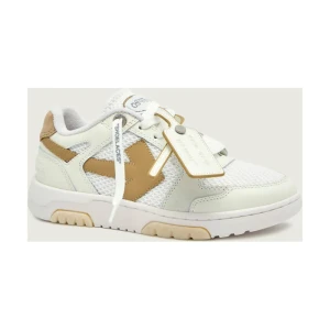 OFF-WHITE Skórzane sneakersy SLIM OUT OF OFFICE