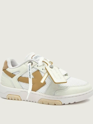 OFF-WHITE Skórzane sneakersy SLIM OUT OF OFFICE