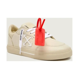 OFF-WHITE Skórzane sneakersy VULC LOW