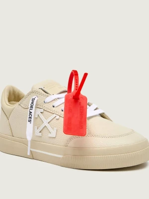 OFF-WHITE Skórzane sneakersy VULC LOW