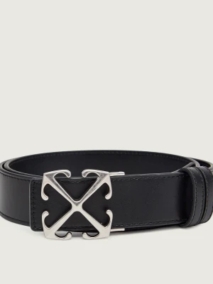 OFF-WHITE Skórzany pasek ARROW