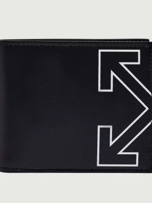 OFF-WHITE Skórzany portfel HERITAGE