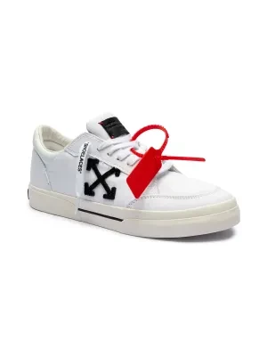 OFF-WHITE Sneakersy NEW LOW VULCANIZED CANVAS | z dodatkiem skóry