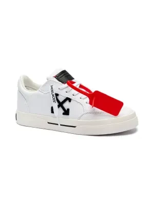 OFF-WHITE Sneakersy NEW LOW VULCANIZED | z dodatkiem skóry