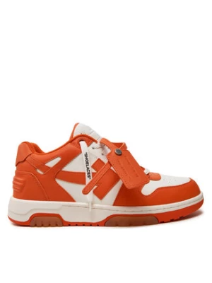 Off-White Sneakersy OMIA189S22LEA0010120 Pomarańczowy