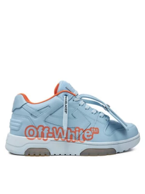 Off-White Sneakersy OMIA189S22LEA0044020 Błękitny