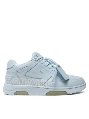 Off-White Sneakersy OMIA189S22LEA0044501 Błękitny