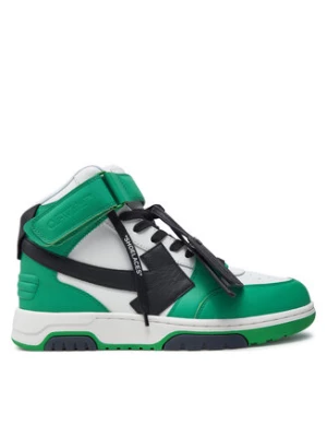 Off-White Sneakersy OMIA259S23LEA0015510 Zielony