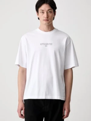 Off-White Statement T-shirt bawełniany męski Off White