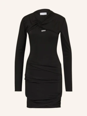 Off-White Sukienka Etui schwarz
