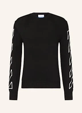 Off-White Sweter schwarz