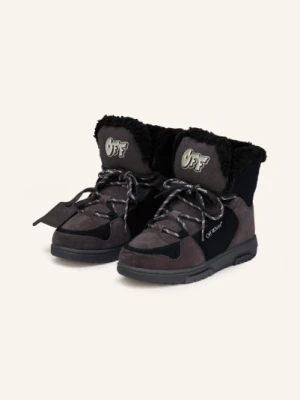 Off-White Sznurowane Buty schwarz