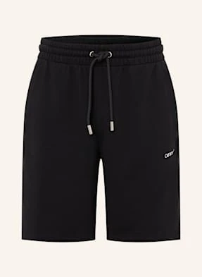 Off-White Szorty Dresowe schwarz