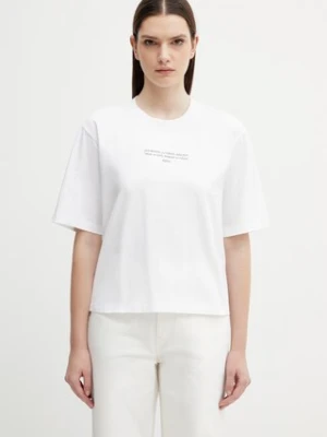 Off-White t-shirt bawełniany Statement Boxy