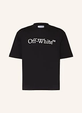Off-White T-Shirt Big Bookish Skate schwarz