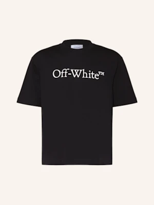 Off-White T-Shirt Big Bookish Skate schwarz