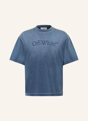 Off-White T-Shirt blau