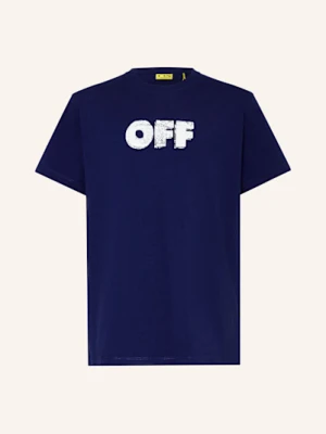 Off-White T-Shirt blau