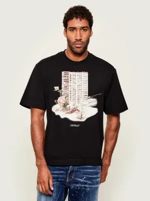 OFF-WHITE T-shirt BUILDING SKATE | Regular Fit
