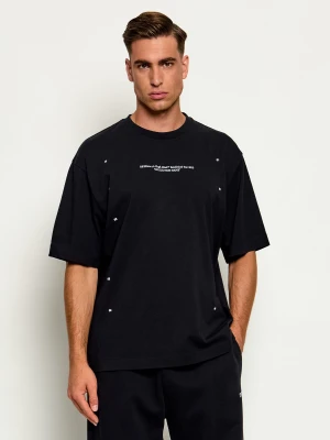 OFF-WHITE T-shirt Chakra Arrow Skate | Oversize fit Off White czarny