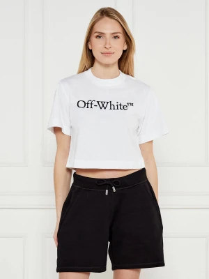 OFF-WHITE T-shirt | Cropped Fit Off White