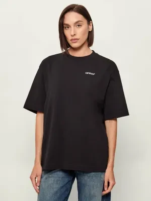 OFF-WHITE T-shirt HALF ARROW SKATE | Loose fit