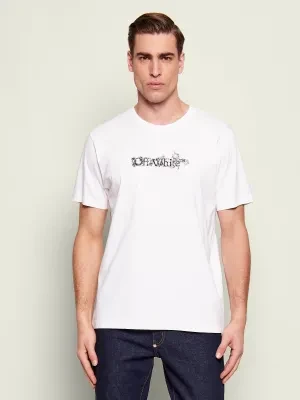 OFF-WHITE T-shirt HERALDIC TRESHOLD ARROWS | Slim Fit