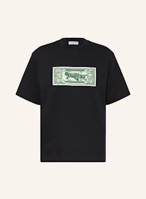 Off-White T-Shirt schwarz