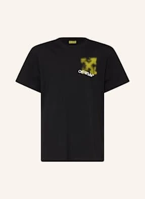 Off-White T-Shirt schwarz