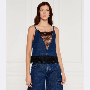 OFF-WHITE Top | Cropped Fit | denim