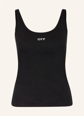 Off-White Top schwarz