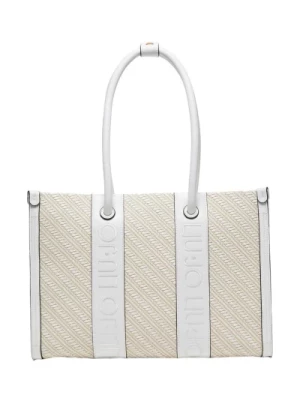 Off White Torba Shoppingowa Liu Jo