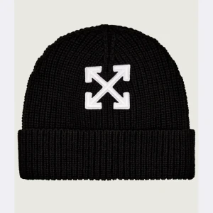 OFF-WHITE Wełniana czapka ARROW