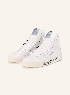 Off-White Wysokie Sneakersy 3.0 Off Court Courtesy weiss