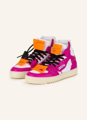Off-White Wysokie Sneakersy 3.0 Off Court pink