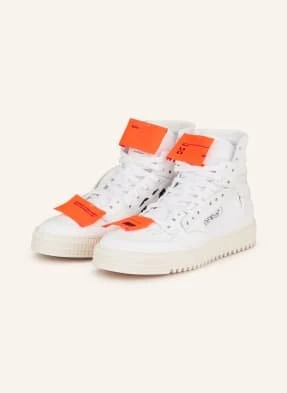 Off-White Wysokie Sneakersy 3.0 Off-Court weiss