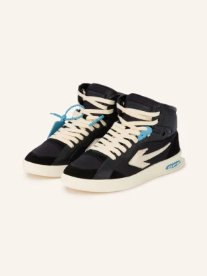 Off-White Wysokie Sneakersy End Of Play schwarz Off White