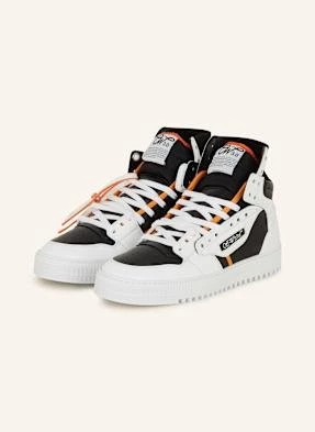 Off-White Wysokie Sneakersy Off Court 3.0 schwarz