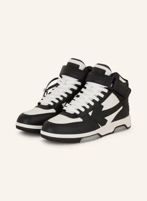 Off-White Wysokie Sneakersy Out Of Office schwarz