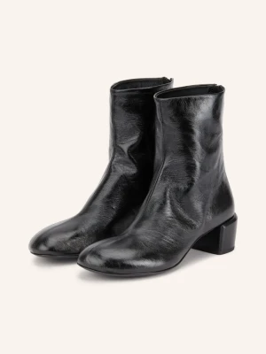 Officine Creative Lakierowane Botki Flore schwarz CZARNY