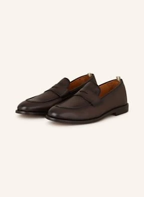 Officine Creative Penny Loafers Opera 001 braun