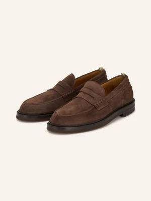 Officine Creative Penny Loafers Sax Flexi/001 braun CIEMNOBRĄZOWY