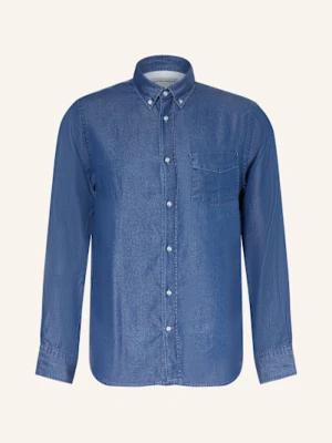 Officine Générale Koszula Bart Regular Fit W Stylu Jeansowym blau